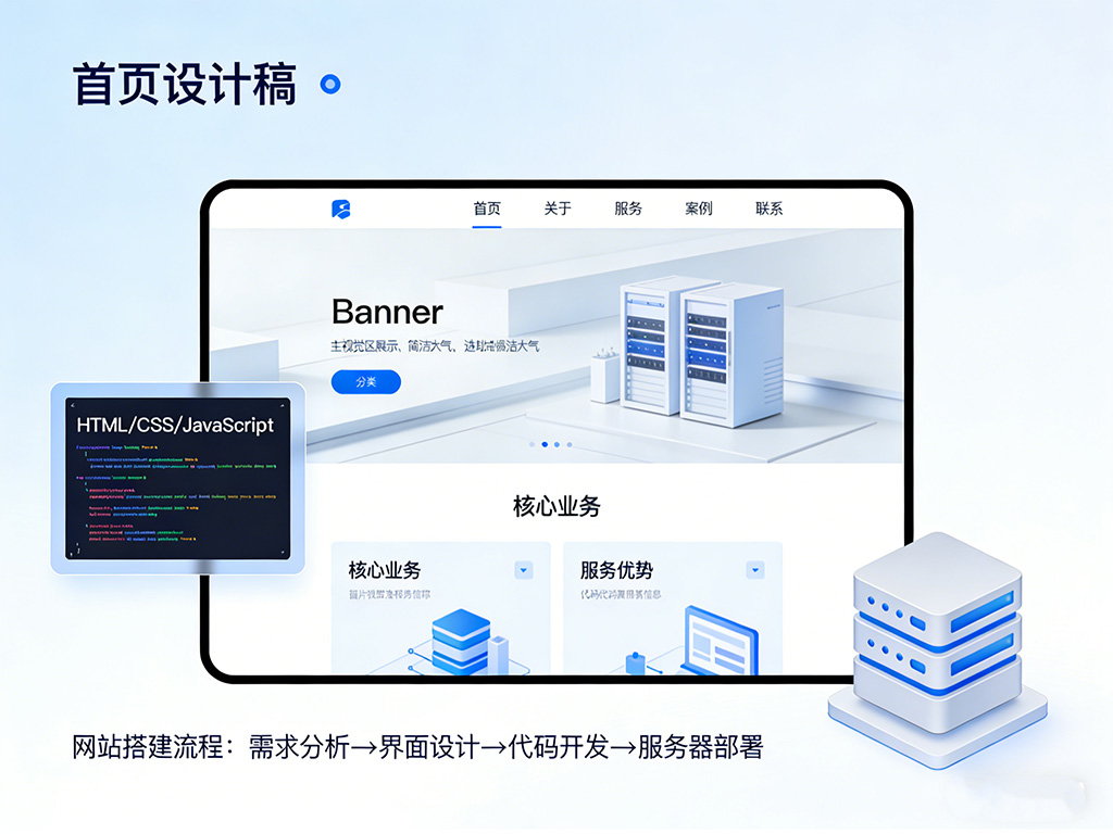 福州定制化网站建设干货按需搭建+落地优化适配企业全场景